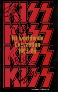 Signed KISS Konvention book