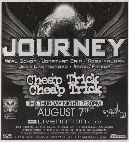 journey 2008 tour