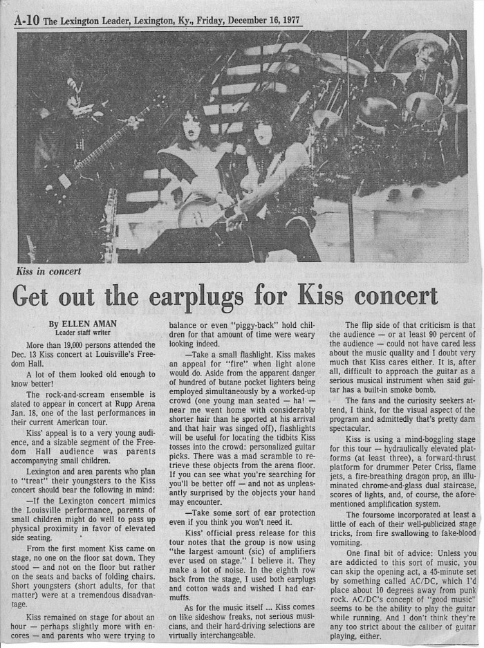 Lexington Leader review