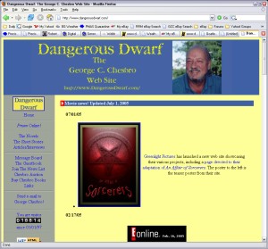 Site for author George C. Chesbro