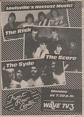 Newspaper ad for The Risk