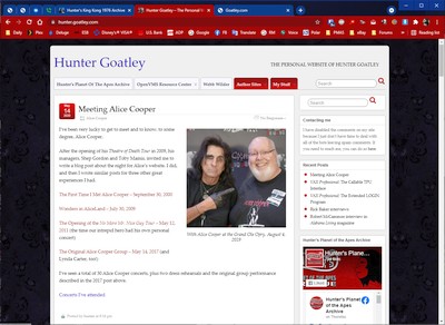 Hunter's site